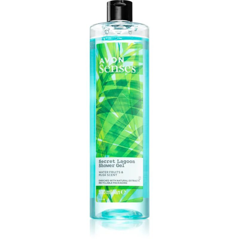 Avon Senses Secret Lagoon δροσιστικό τζελ ντους 500 ml