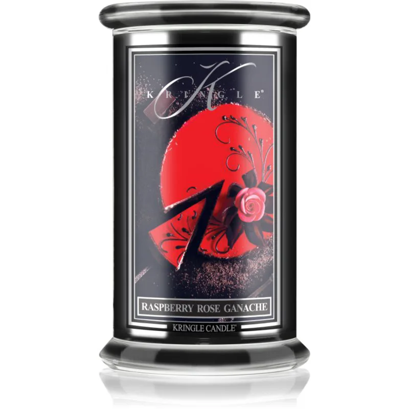 Kringle Candle Reserve Raspberry Rose Ganache αρωματικό κερί 623 γρ