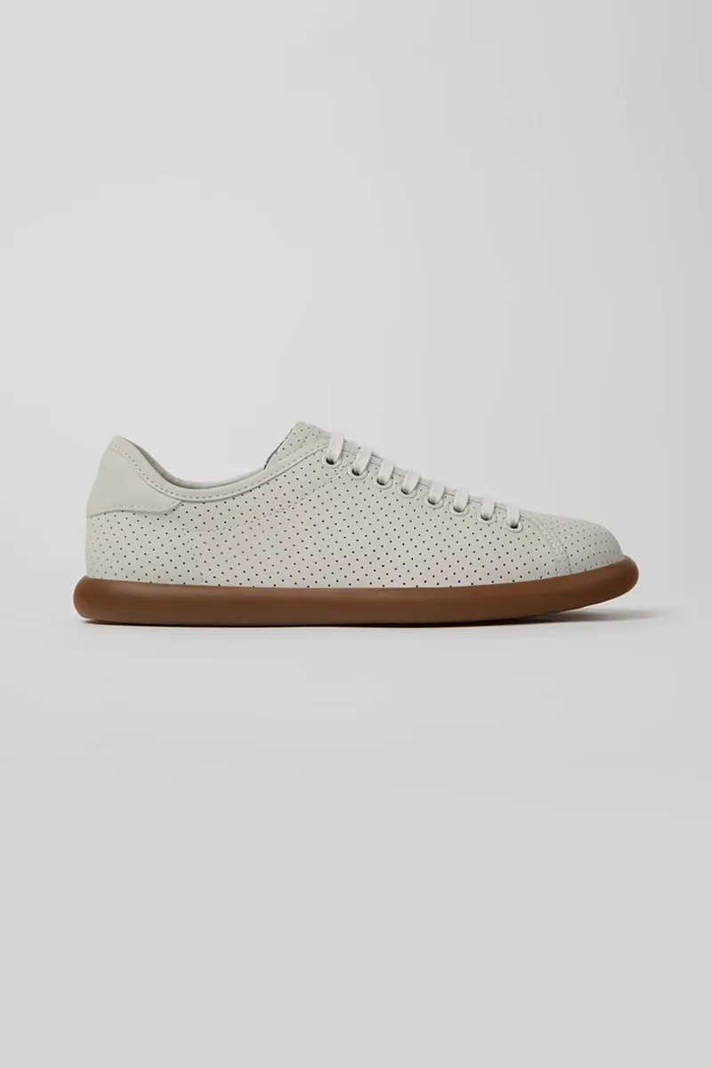 Camper γυναικεία δερμάτινα sneakers "Pelotas Soller" - K201668-004 Λευκό