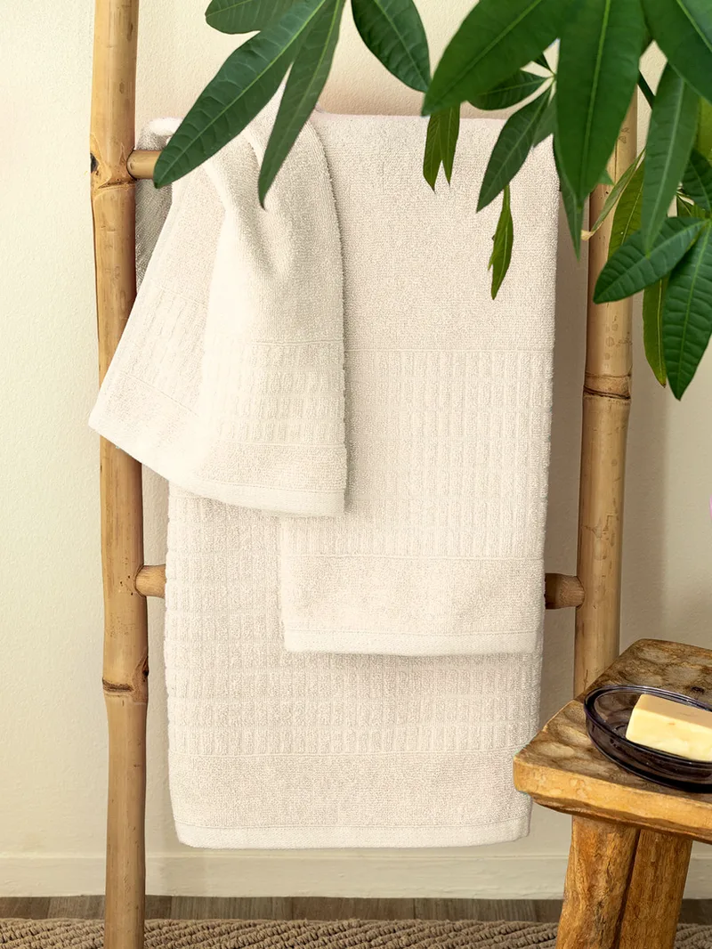 Πετσέτα Προσώπου Towels Collection 50x90 ROLL ECRU - Palamaiki