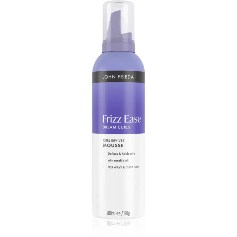 John Frieda Frizz Ease Curl Reviver Mousse αφρός μαλλιών για ορισμό της μπούκλας 200 ml