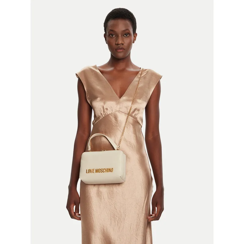 Τσάντα LOVE MOSCHINO JC4096PP1NLM0110 Εκρού