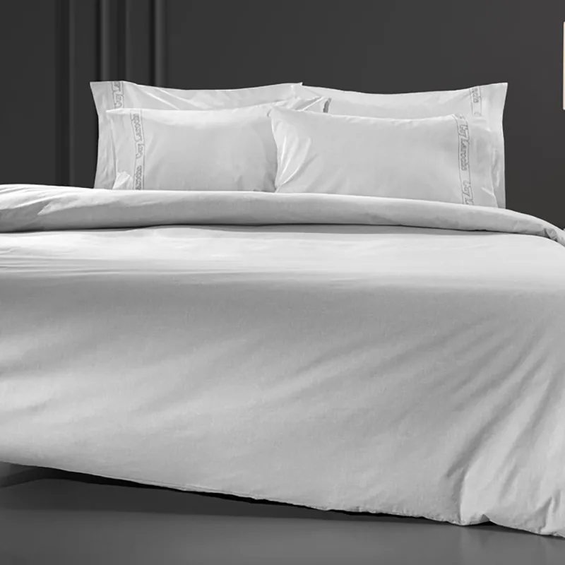 Σεντόνι Μεμονωμένο King Size 180X200+42 Guy Laroche Color Plus Smoke Με Λάστιχο (180x200+42)