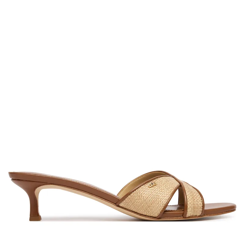 Παντόφλες MICHAEL Michael Kors Cassidy Kitten 40S6CSMS2D Μπεζ