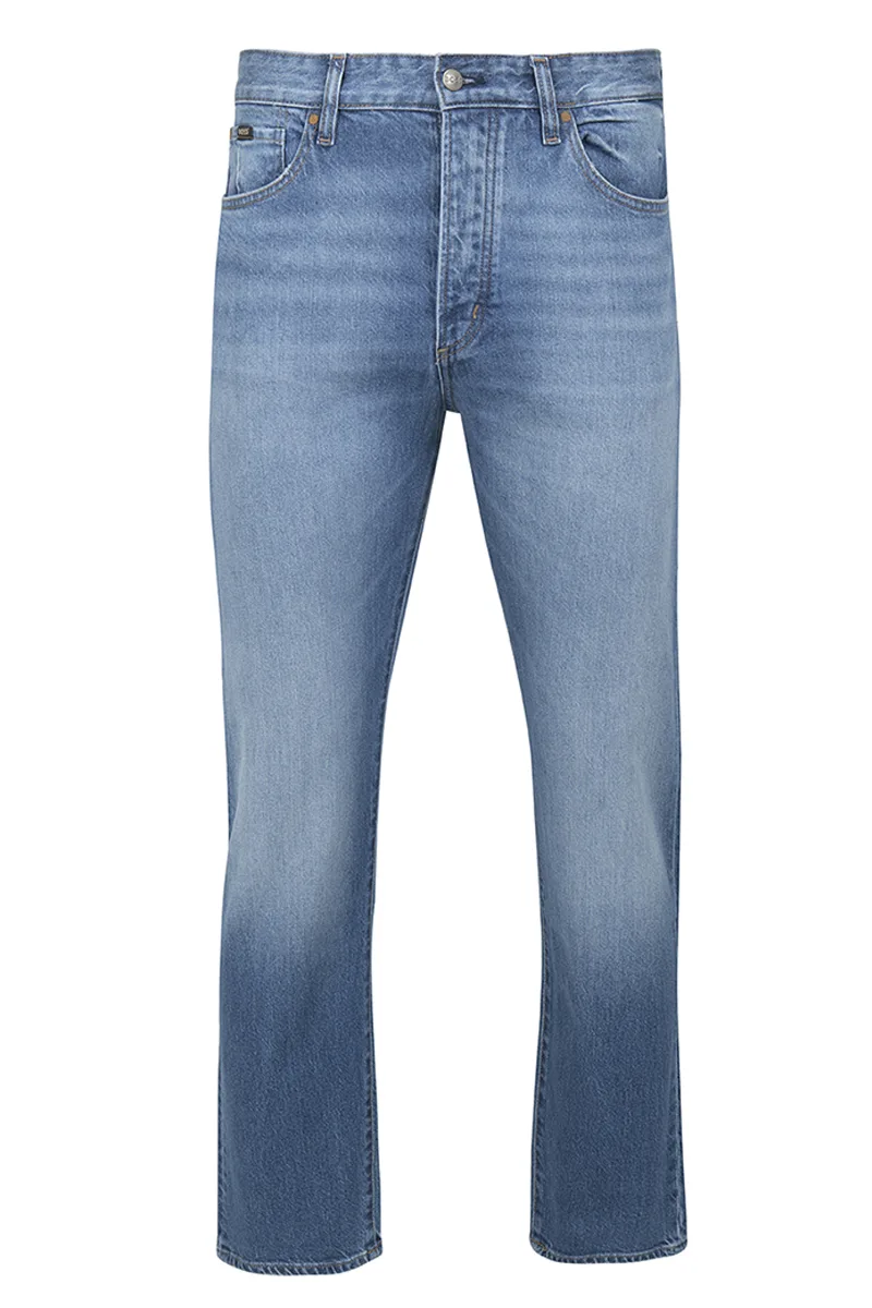 ΑΝΔΡΙΚΟ DENIM ΠΑΝΤΕΛΟΝΙ L-OGDEN ΚΑΝΟΝΙΚΗ ΓΡΑΜΜΗ ΜΠΛΕ
