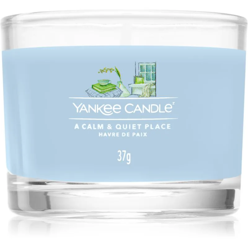 Yankee Candle A Calm & Quiet Place αναθηματικό κερί Ι. Signature 37 γρ