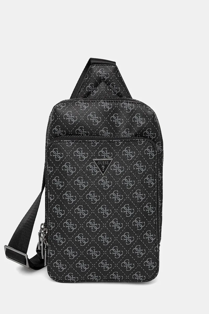 Guess Τσαντάκι Ώμου Milano Crossover HMMILOP5226-DAB Γκρι
