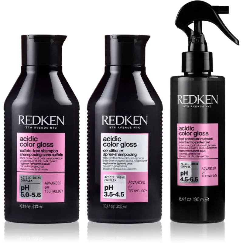 Redken Acidic Color Gloss επωφελής συσκευασία για βαμμένα μαλλιά