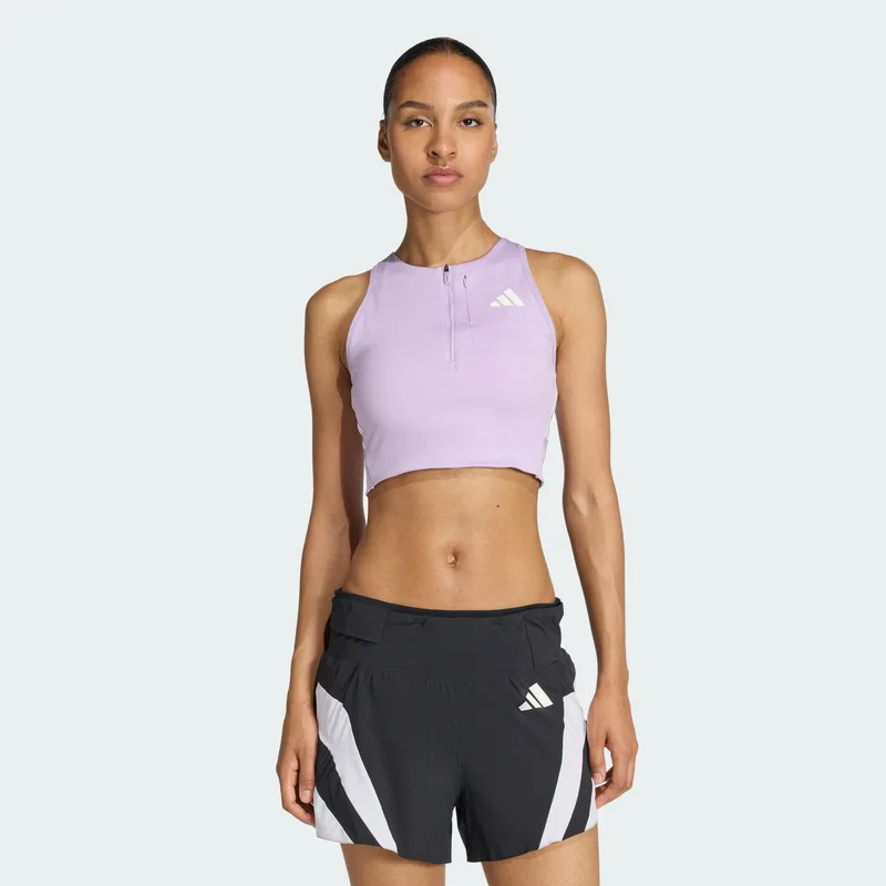 adidas W Adizero Running Gel Pocket Crop Top (9000258916_87837)