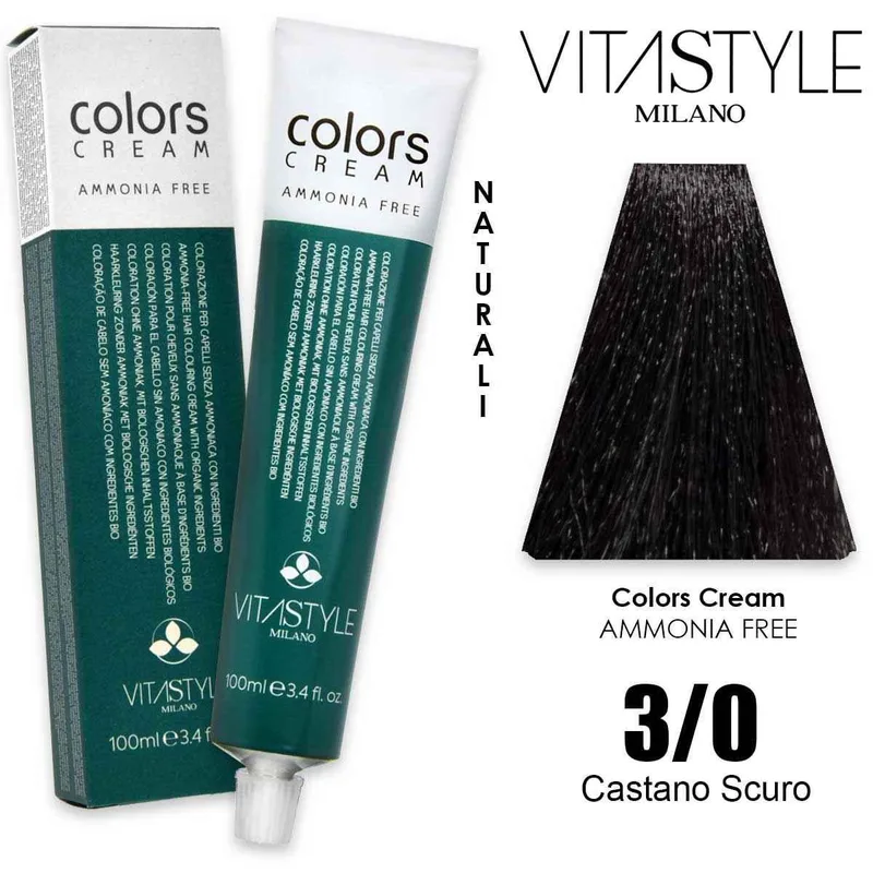 Vitastyle Ammonia-free cream hair dye 100 ml 3.0