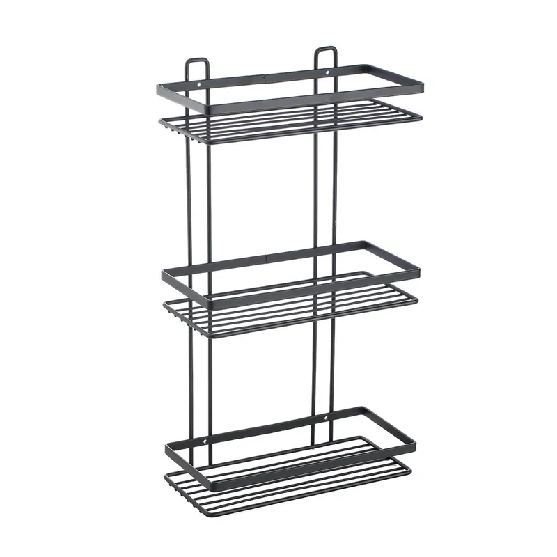 Εταζέρα 3Όροφη Μεταλλική Μαύρη Elegant Estia 25,1x12,5x46εκ. 02-8710 (Υλικό: Μεταλλικό, Χρώμα: Μαύρο) - estia - 02-8710
