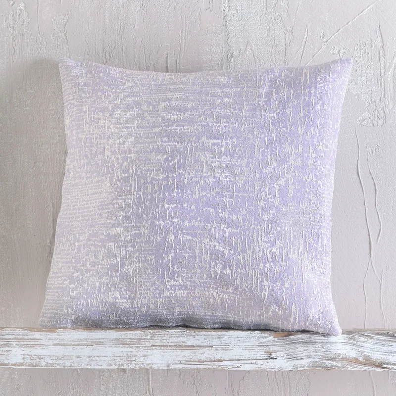 Διακοσμητική μαξιλαροθήκη (40Χ40) CANDA LILAC, RYTHMOS HOME