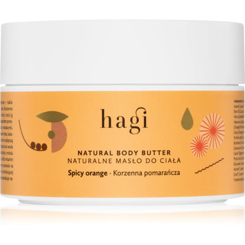 Hagi Spicy Πορτοκαλί βούτυρο σώματος 200 ml