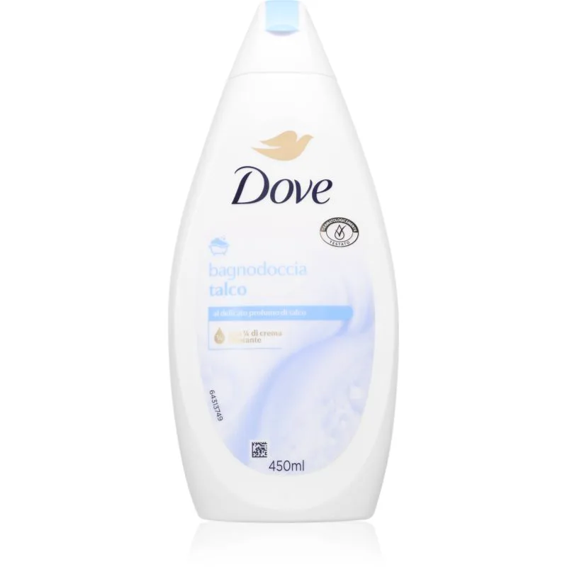Dove Talco Shower Gel τζελ για ντους για γυναίκες 450 ml