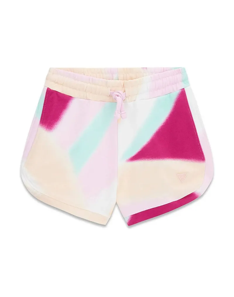 GUESS FRENCH TERRY REGULAR SHORTS ΣΟΡΤΣ ΠΑΙΔΙΚΟ GIRL J6GD05KA6R4-P33Y Multi