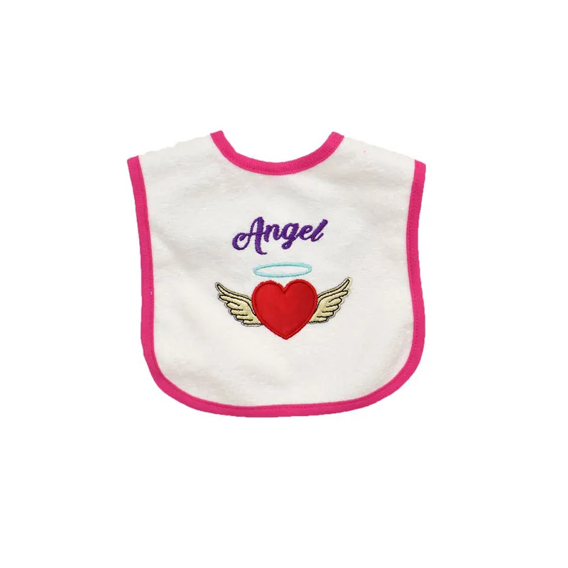 Βρεφική σαλιάρα με σχέδιο ANGEL Φούξια 16534