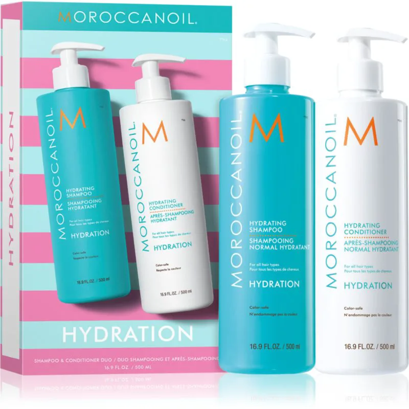 Moroccanoil Hydration Shampoo & Conditioner Duo Σετ για ξηρά μαλλιά