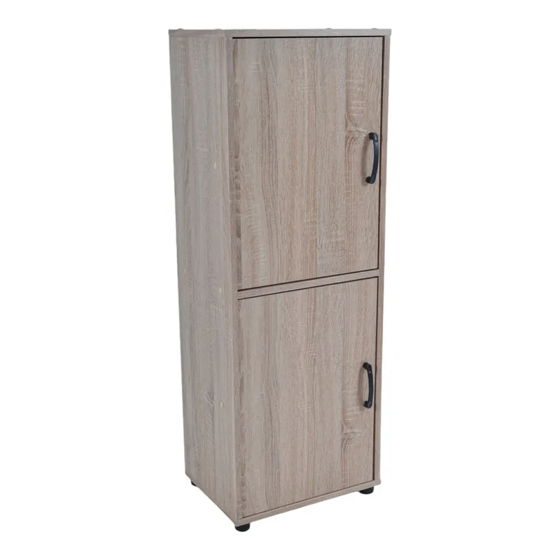 Ντουλάπι Με 4 Ράφια Φυσικό Ξύλο 40x30x112cm ANKOR