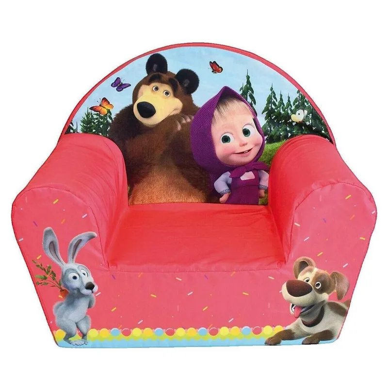 Πολυθρόνα Funhouse Fauteuil Masha et Michka Rouge
