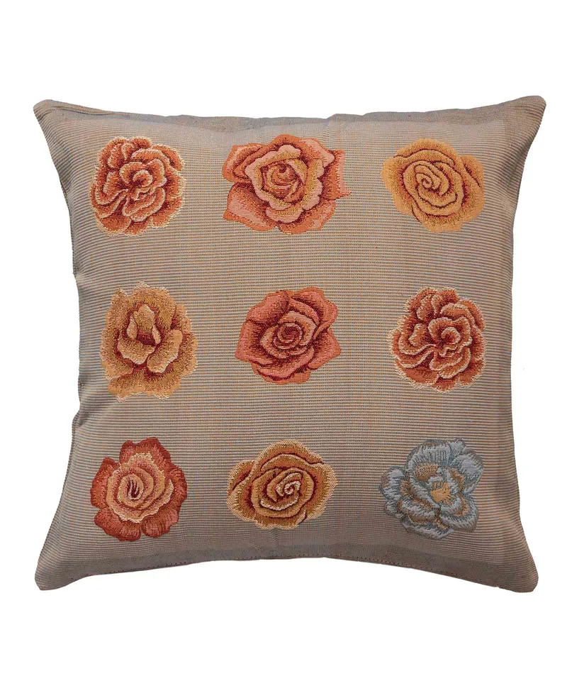 Μαξιλαροθήκη Διακόσμησης Silk Fashion Λαδί1 45x45