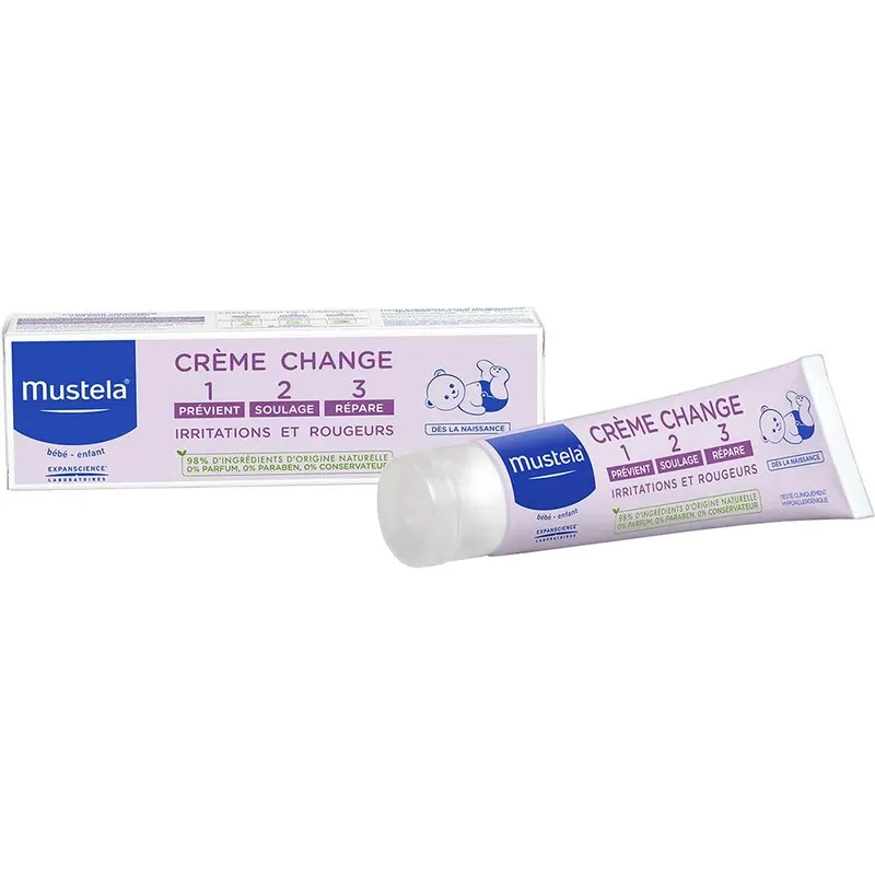 Mustela Changing Cream 123 Irritations and Redness 100ml