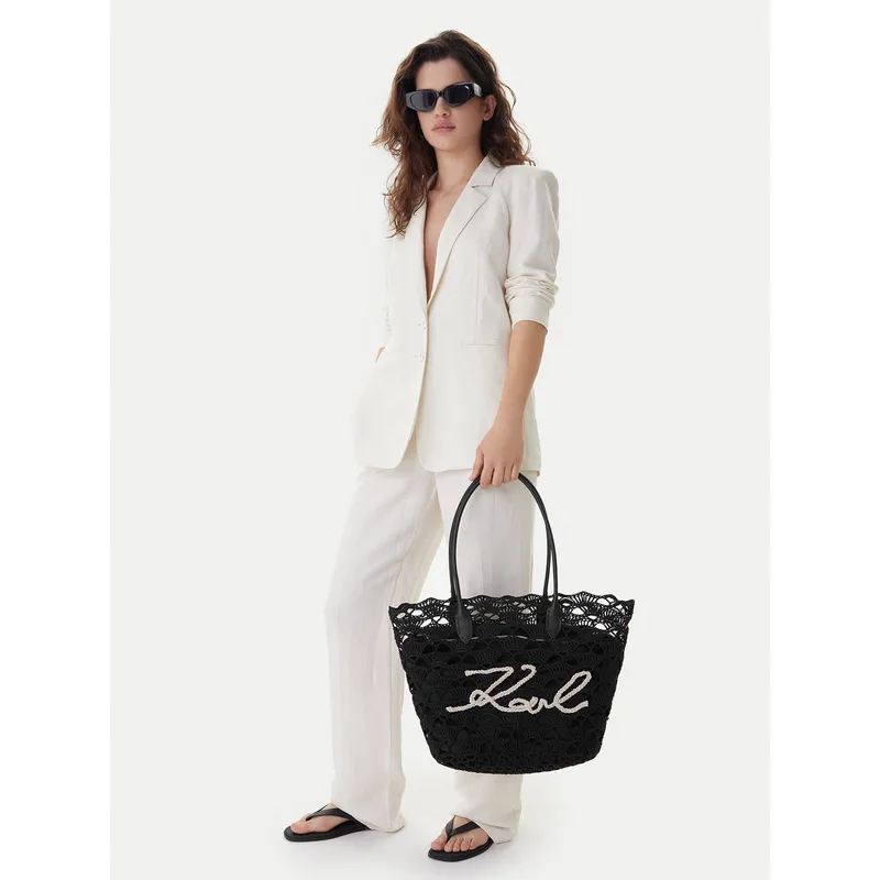 Τσάντα KARL LAGERFELD B1W46094 Μαύρο