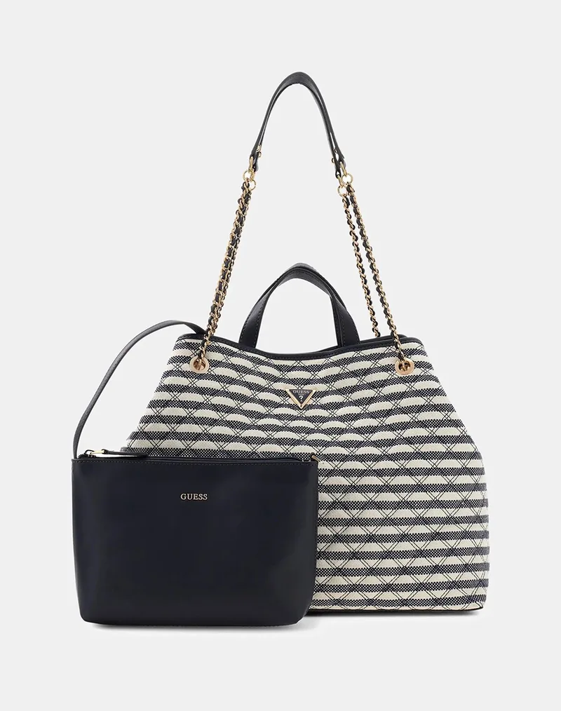 GUESS GIULLY II LARGE 2 IN 1 TOTE ΤΣΑΝΤΑ ΓΥΝΑΙΚΕΙΟ HWAG9673290-NML Multi