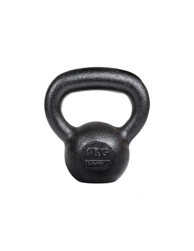 HMS KZG04 17-64-010 Kettlebell από Μαντέμι 4kg Μαύρο