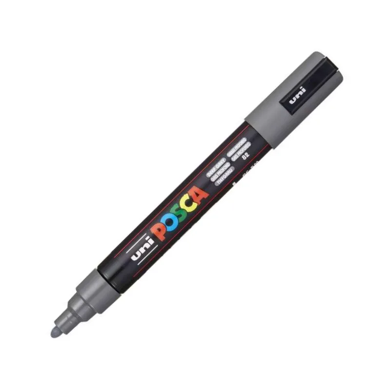 Μαρκαδόρος Posca Medium PC-5M Deep Grey 2.5mm Uni-Ball