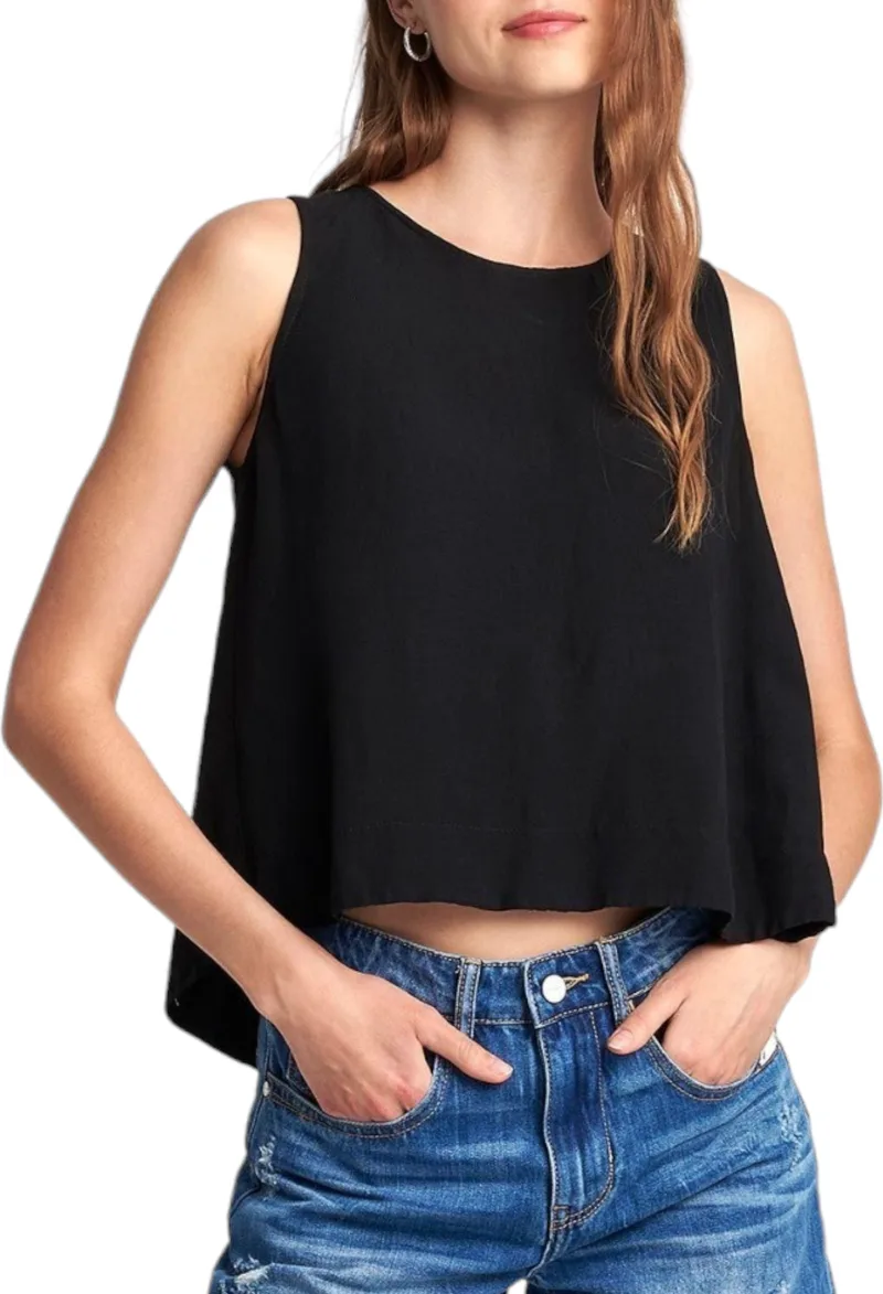 Top Attrattivo Με Άνοιγμα Στην Πλάτη 91259487-BLACK Γυναικείο