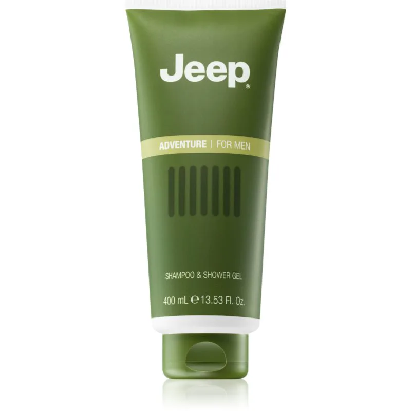 Jeep Adventure σαμπουάν και αφρόλουτρο 2 σε 1 για άντρες 400 ml
