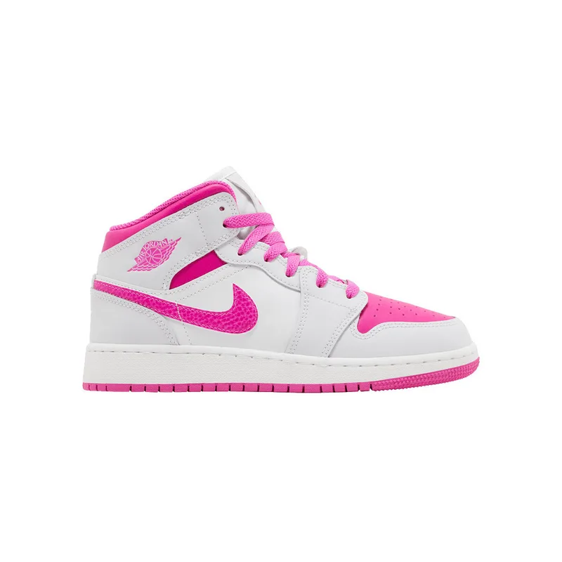 Ψηλά Sneakers Nike 1 Mid Fire Ροζ (GS)