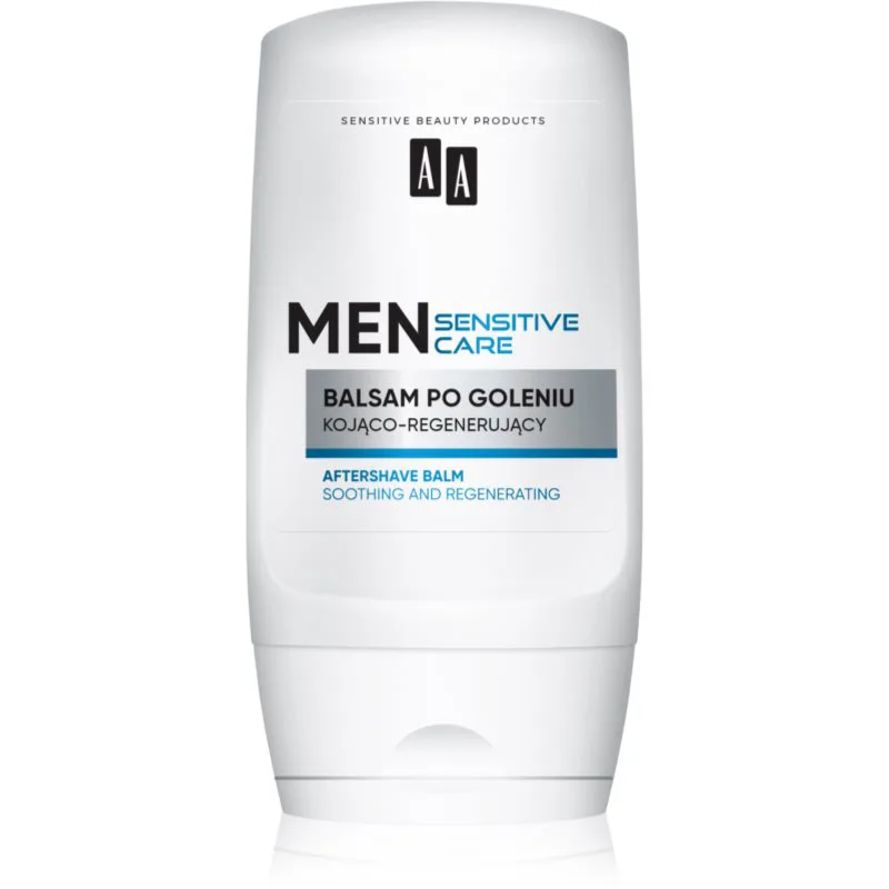 AA Cosmetics Men Sensitive καταπραϋντικό και ενυδατικό βάλσαμο για μετά το ξύρισμα για ευαίσθητη επιδερμίδα για άντρες 100 ml