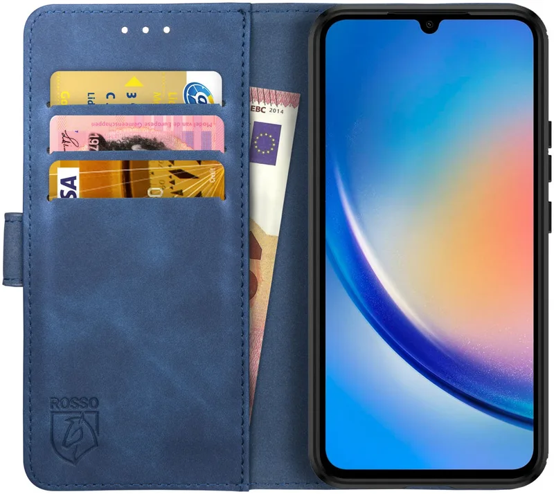 Κόκκινο Element PU Θήκη Πορτοφόλι Samsung Galaxy A34 - Blue (8719246377051)