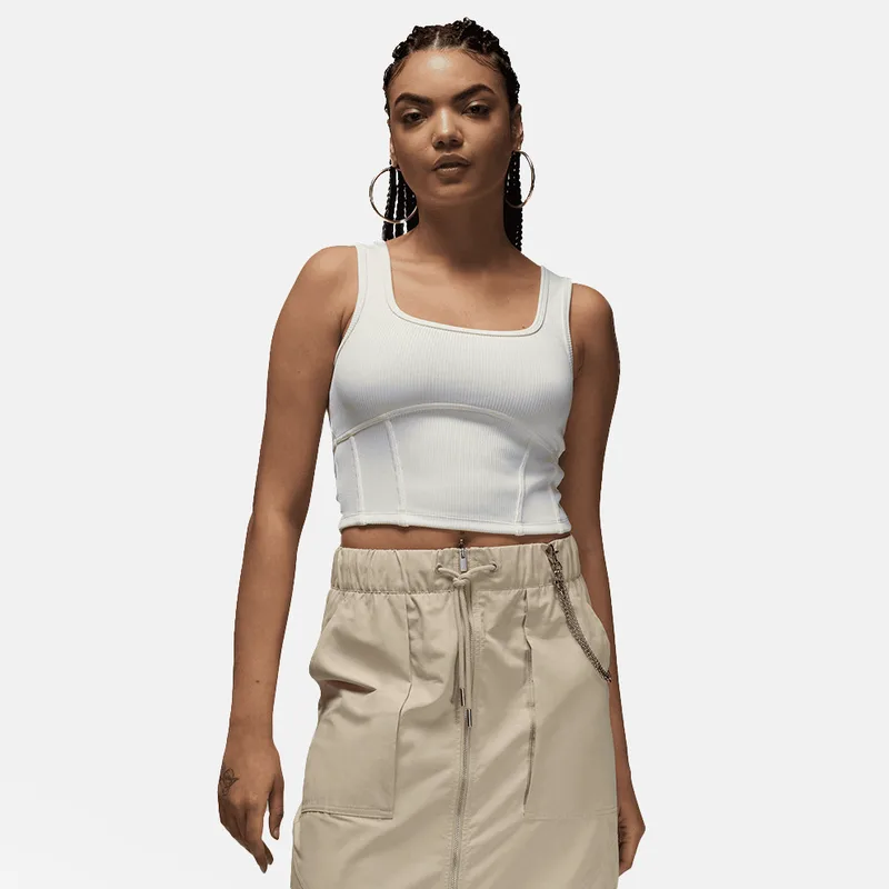 Jordan Lifestyle Γυναικείο Cropped Αμάνικο T-Shirt (9000209344_28917)