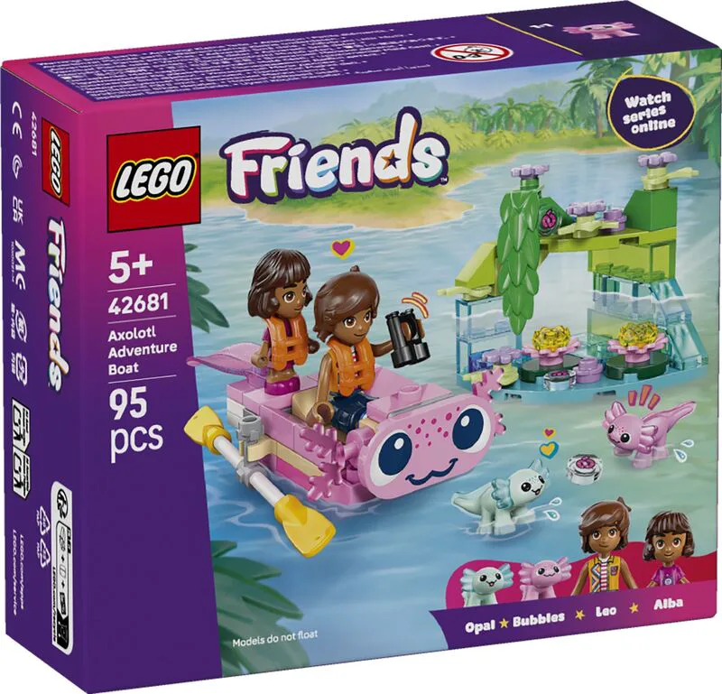 LEGO® Friends Axolotl Adventure Boat (42681)