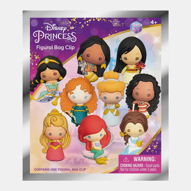 Monogram Disney: Ultimate Princess Φιγούρες Bag Clip Μπρελόκ (9000243603_9688)