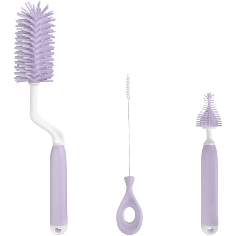 TrueLife Nutrio Cleaning Set σετ για καθαρισμό μπιμπερό και θηλών 3 τμχ
