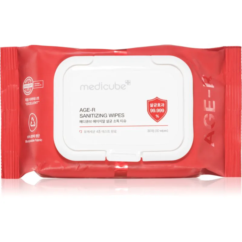 Medicube Age-R Sanitizing Wipes υγρά μαντηλάκια 30 τμχ