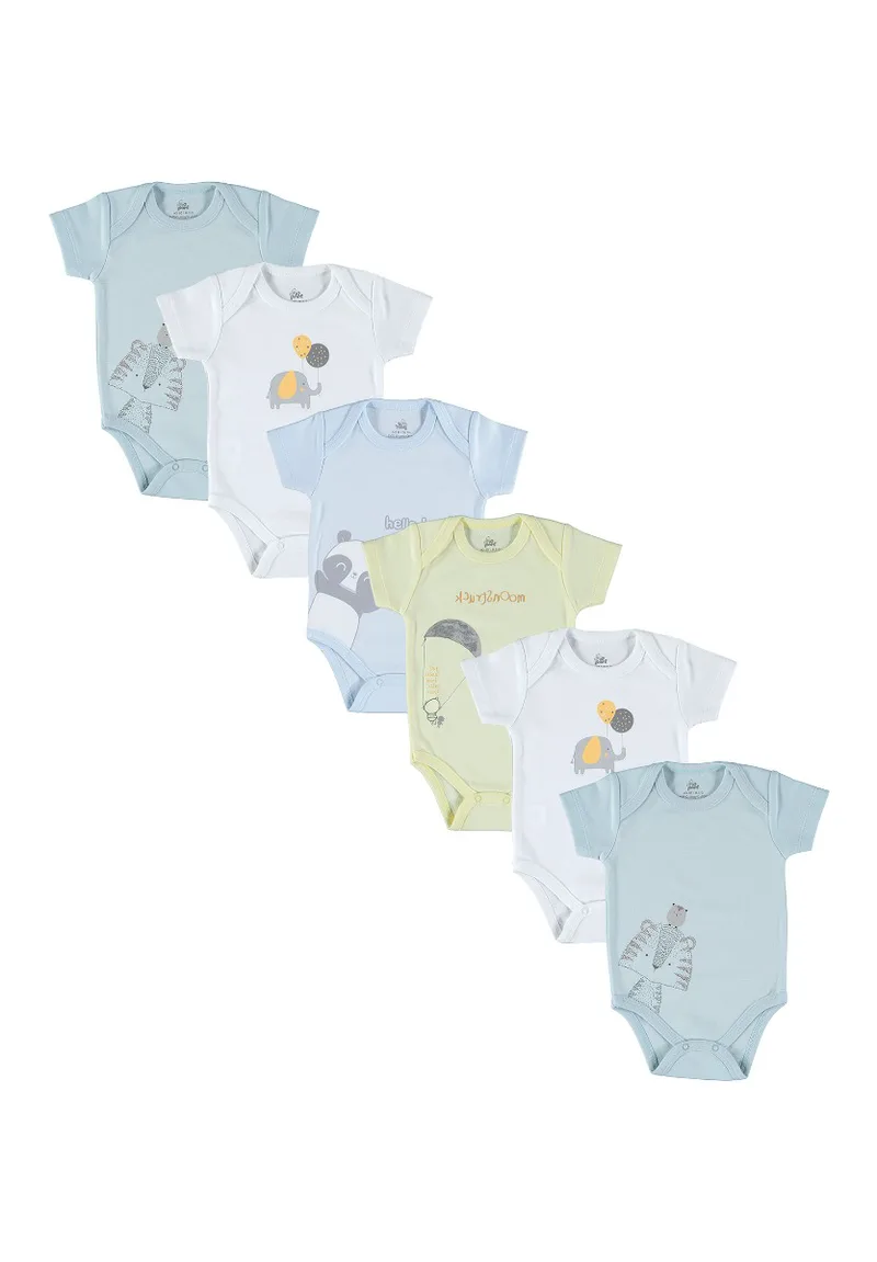 Κορμάκια βρεφικά Biorganic Cotton 6 Τεμ. 56857