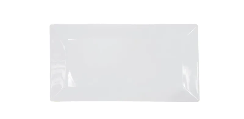 Rinart Porcelain Πιατέλα Πορσελάνης Λευκή Ορθογώνια 28X15cm