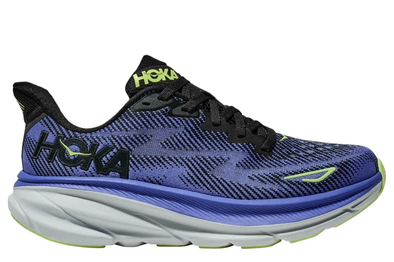 Παπούτσια Running Hoka Clifton 9 1127896-BCKS-BLACK-STELLAR BLUE Γυναικείο