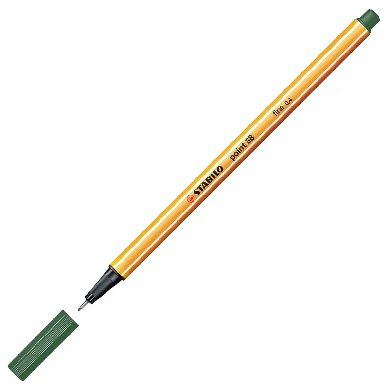 ΜΑΡΚΑΔΟΡΟΣ STABILO POINT 88/63 OLIVE GREEN 0.4mm