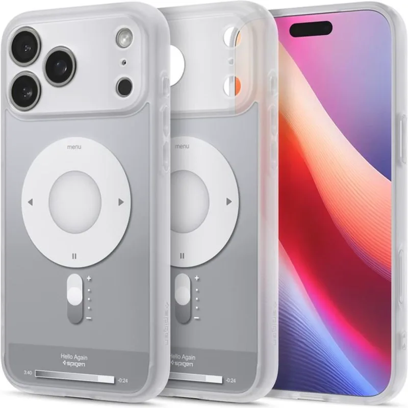 Θήκη iPhone 17 Pro Spigen Ultra Hybrid MagFit Ανθεκτική Σκληρή με MagSafe - Classic Silver (ACS10355)