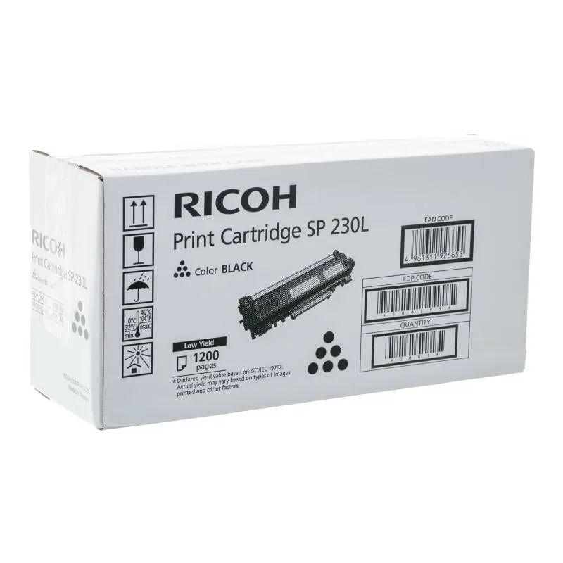 Ricoh Toner SP230 Black Μαύρο (408295)