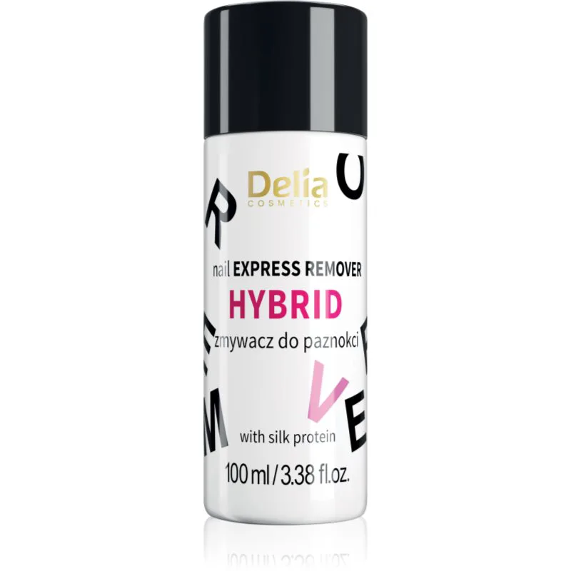 Delia Cosmetics Nail Express HYBRID ασετόν για τα νύχια 100 ml