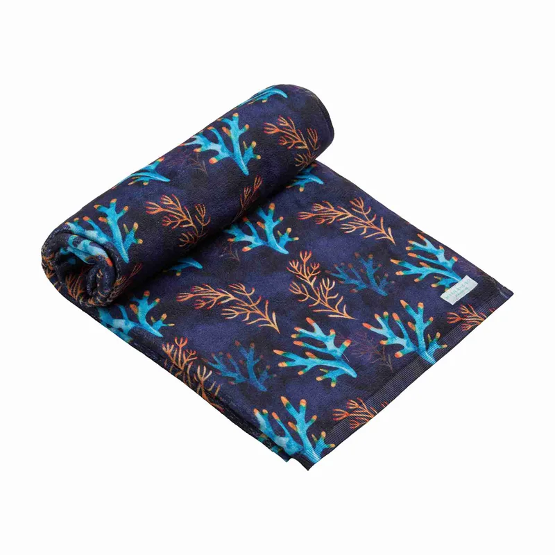 BEACH TOWEL MIDNIGHT REEF