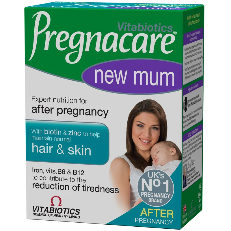 Vitabiotics Pregnacare New Mum Συμπλήρωμα Διατροφής Μετά την Εγκυμοσύνη 56 Tabs