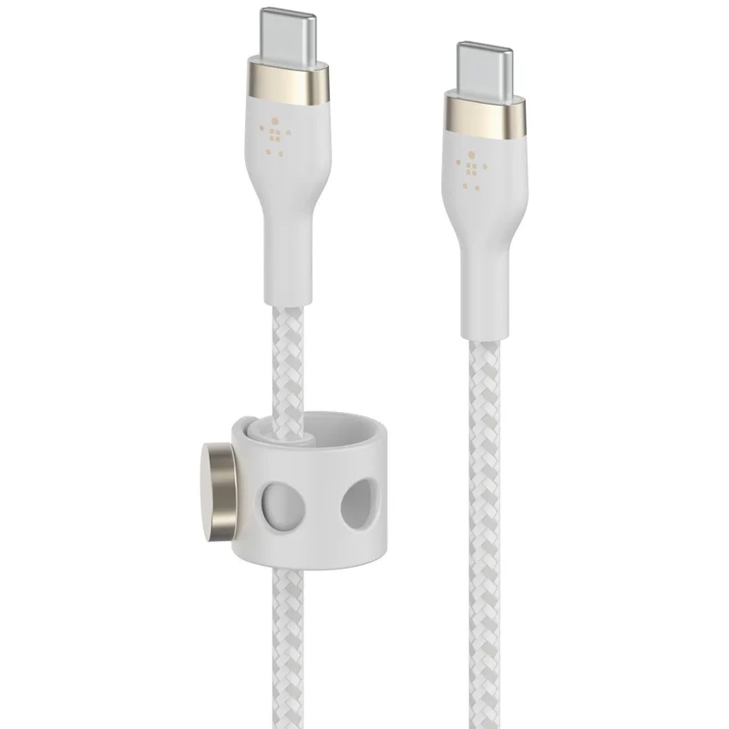 Belkin Flex USB-C to USB-C Cable 60W 1m, White CAB011bt1MWH