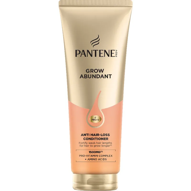 Pantene Pro-V Grow Abundant Anti Hair-Loss Conditioner Μαλακτική Κρέμα Μαλλιών Κατά της Τριχόπτωσης με Σύμπλεγμα Προβιταμίνης & Αμινοξέα 250ml
